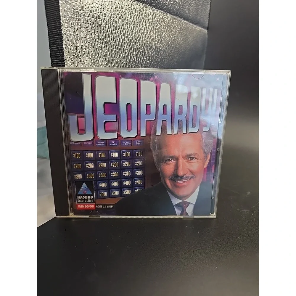 Jeopardy!‎ CD-ROM 1998 PC Video Game, Windows 95/98 Hasbro Interactive